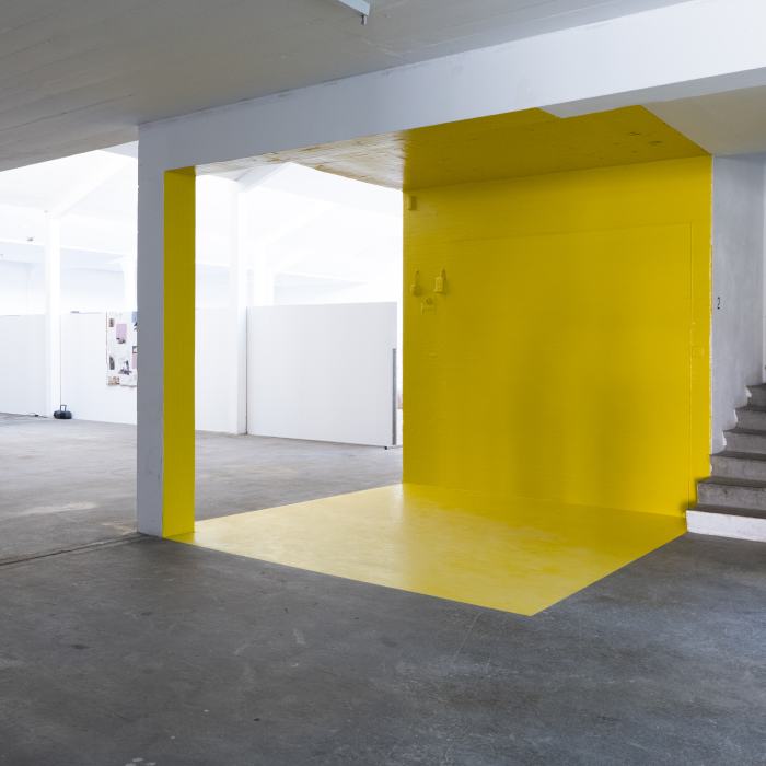 Victor Schwab, Pièce jaune, 2021, travail de Bachelor. Photo: Laura Morier-Genoud / EDHEA